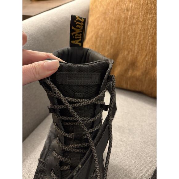Doc Martens Combs Tech Black Waterproof Boots Mens Sz 9 Military Combat Tactical main image 5